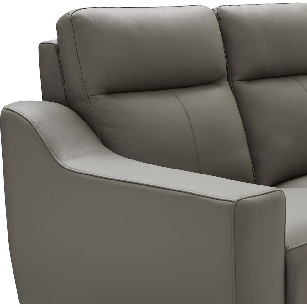 vesper gray loveseat   