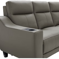 vesper gray loveseat   