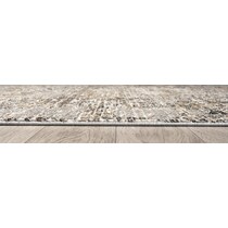 vianna light brown area rug  x    