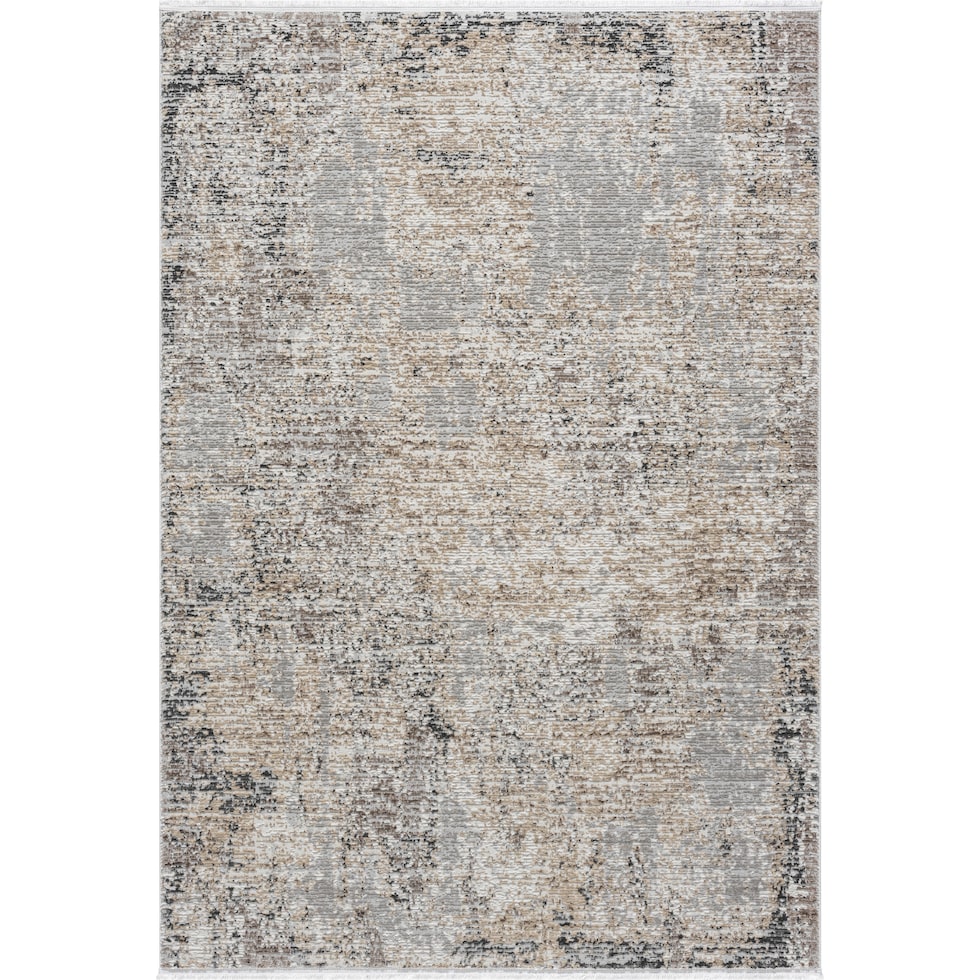 vianna light brown area rug  x    