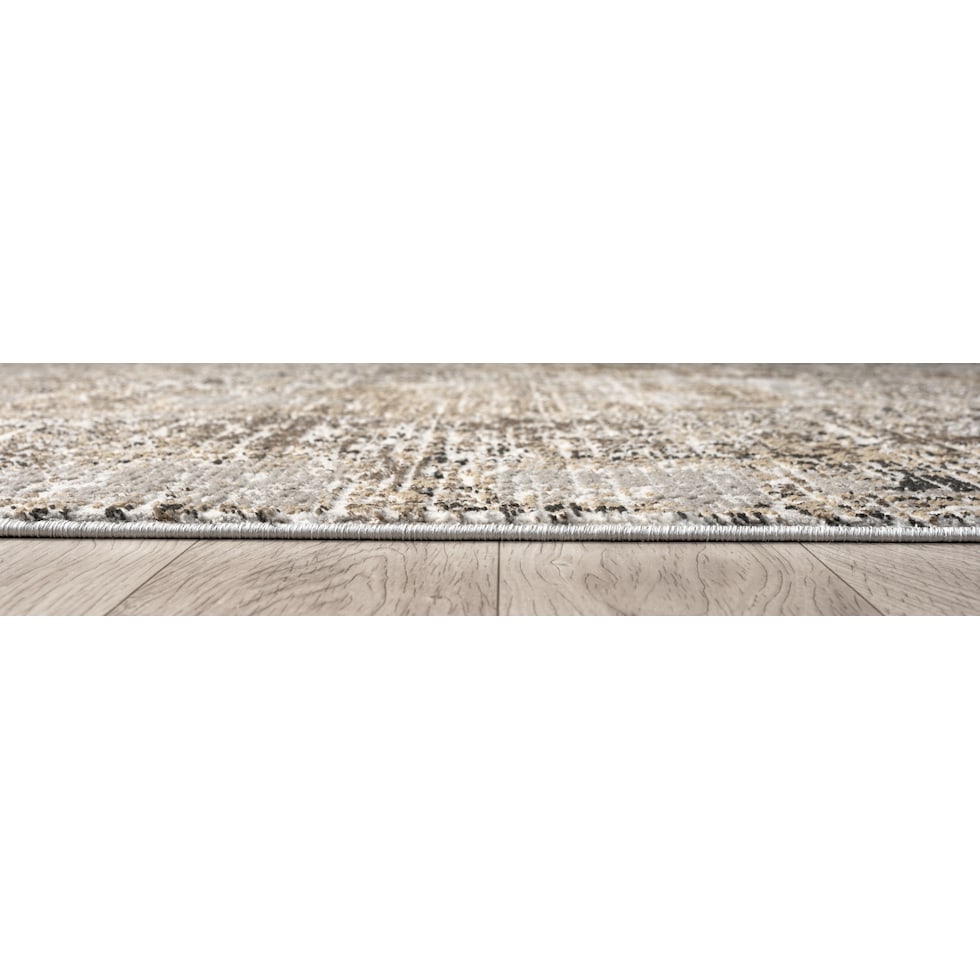 vianna light brown area rug  x    