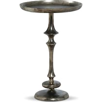 vicenza gray accent table   
