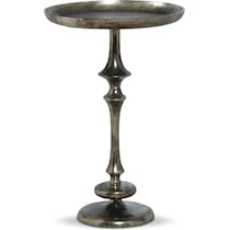 vicenza gray accent table   