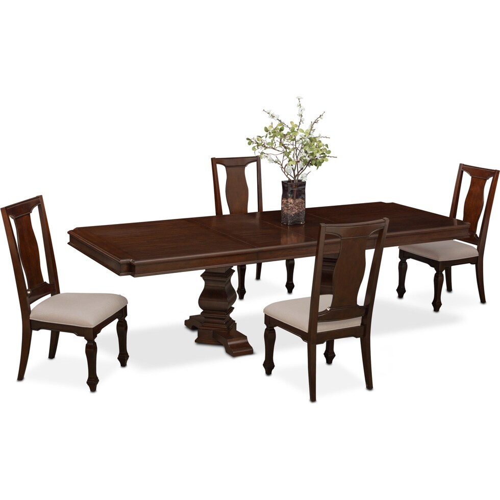 vienna merlot merlot  pc dining room   