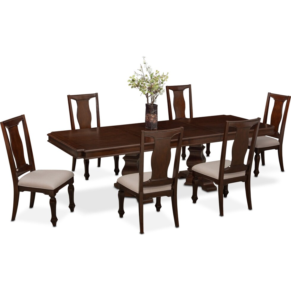 vienna merlot merlot  pc dining room   