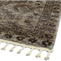 villares gray rug   