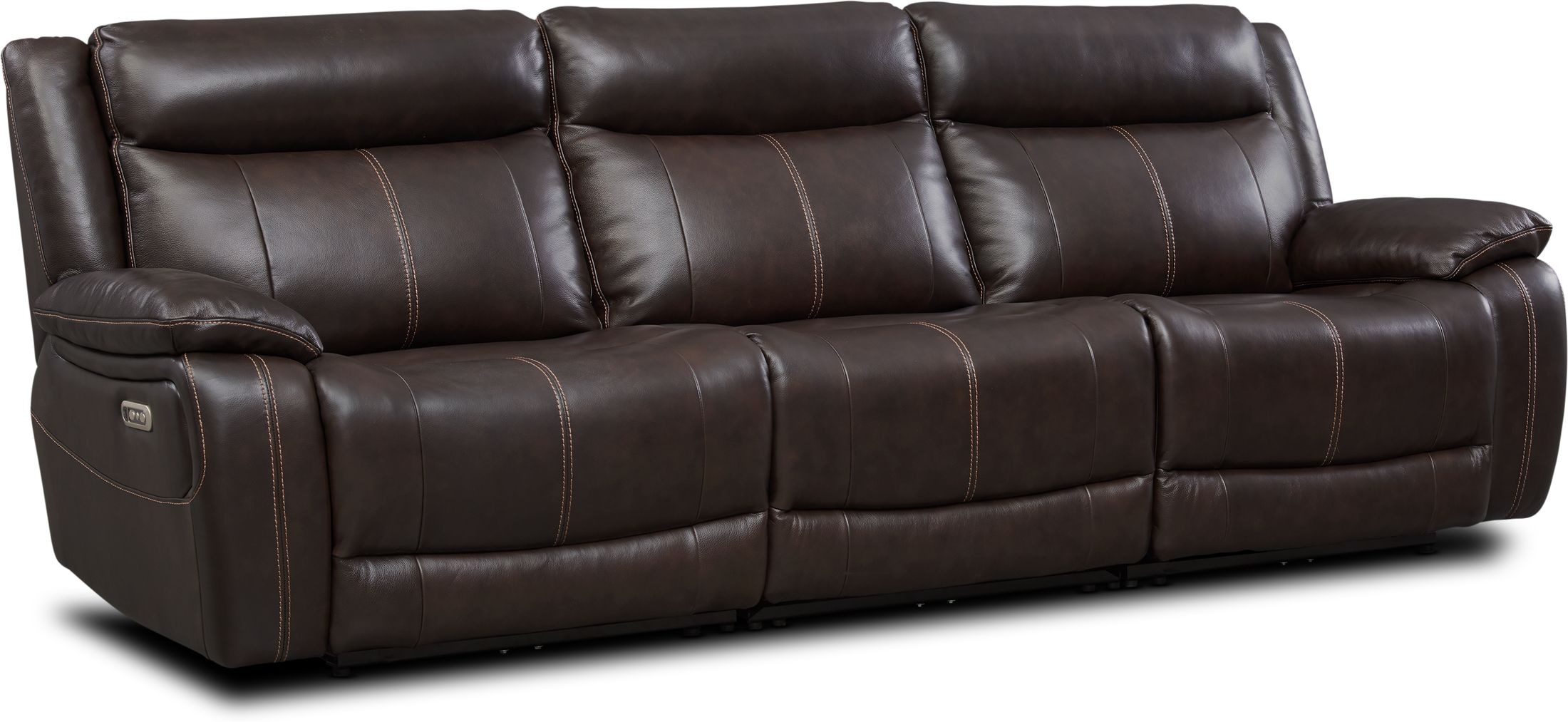 Vince 3 Piece Dual Power Reclining Sofa American Signature Furniture