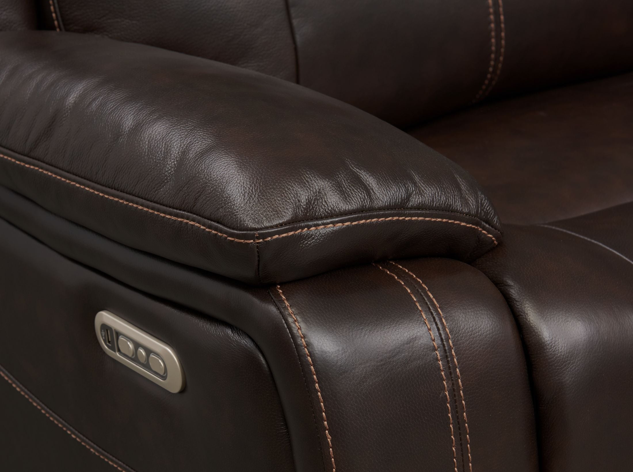 Standage discount leather recliner