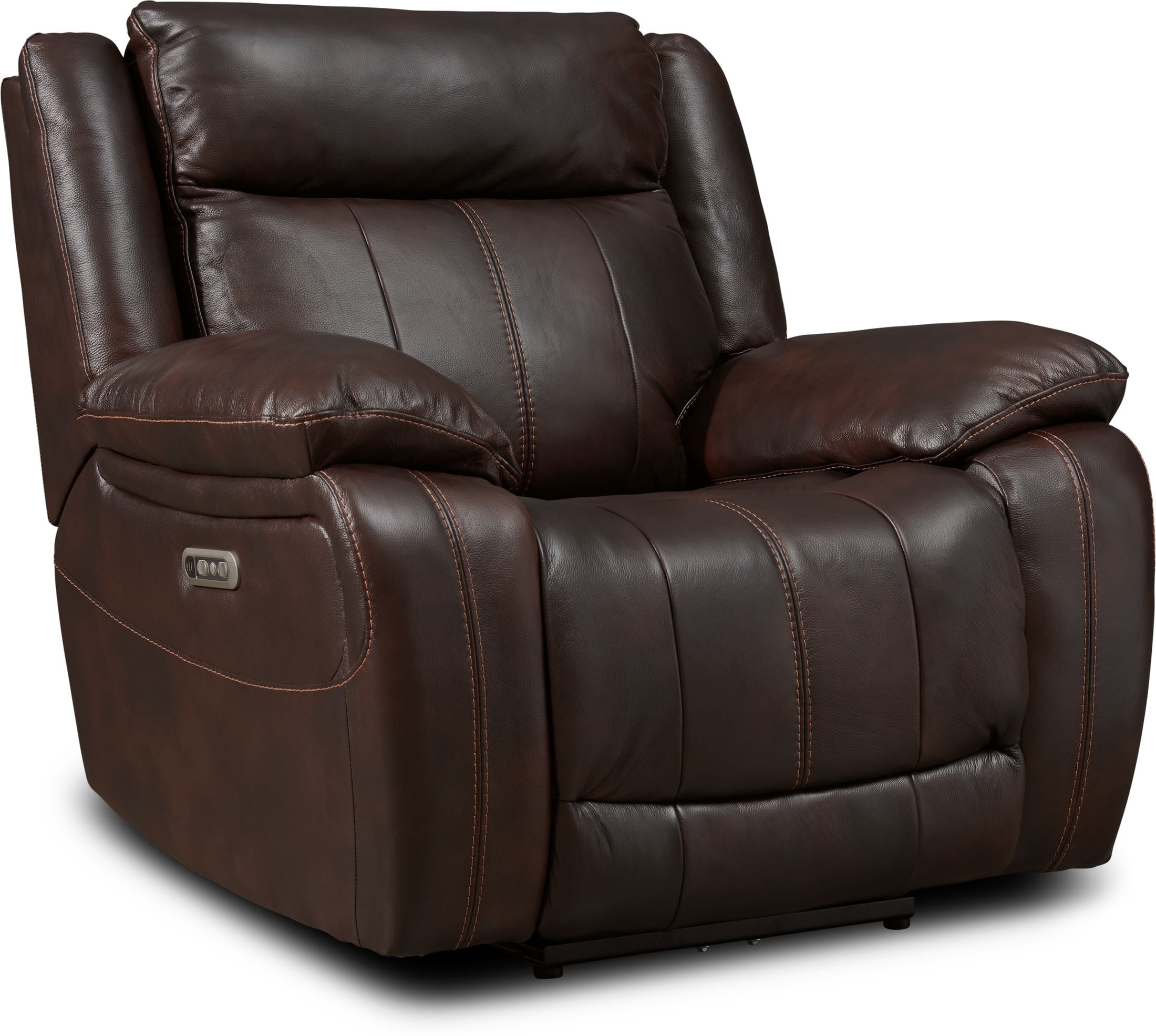 Standage leather online recliner