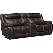 vince dark brown sofa web   