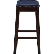 vincenzo blue counter height stool   