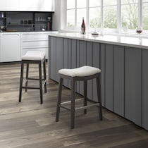 vincenzo neutral counter height stool   
