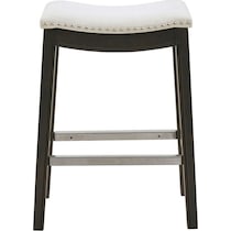 vincenzo neutral counter height stool   