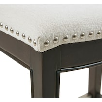 vincenzo neutral counter height stool   