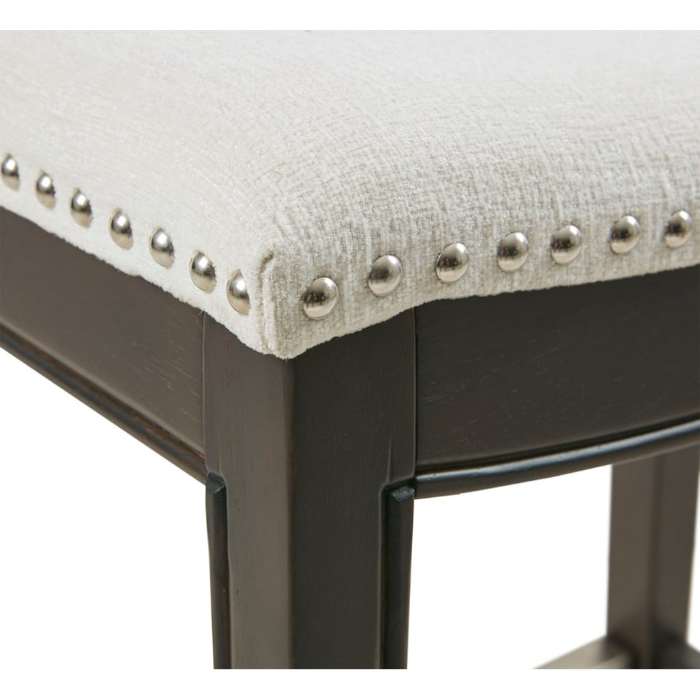 vincenzo neutral counter height stool   
