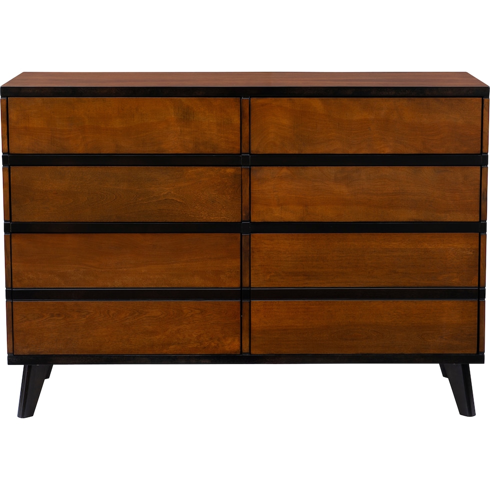 vino dark brown dresser   