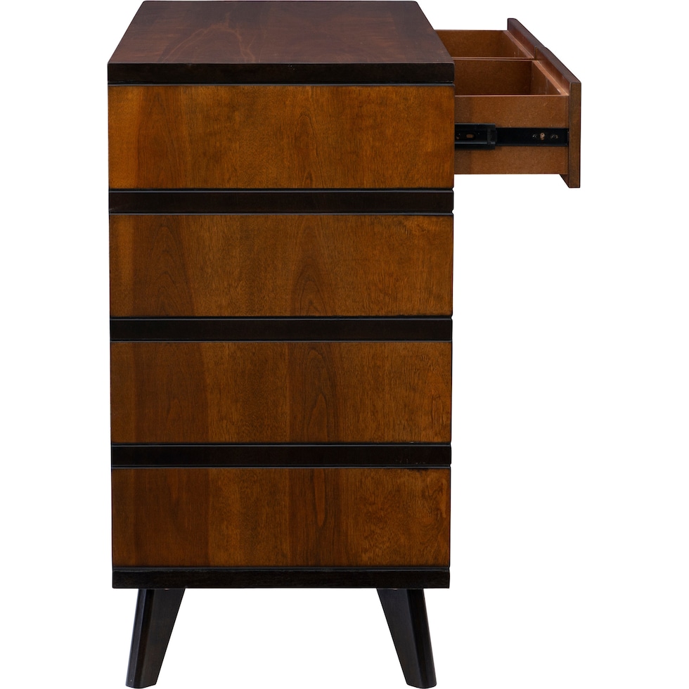 vino dark brown dresser   