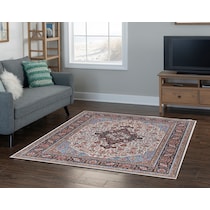 vinson blue area rug  x    