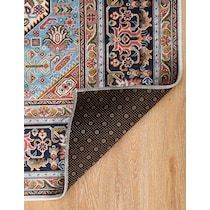 vinson blue area rug  x    