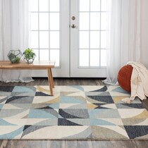 vita multicolor area rug  x    