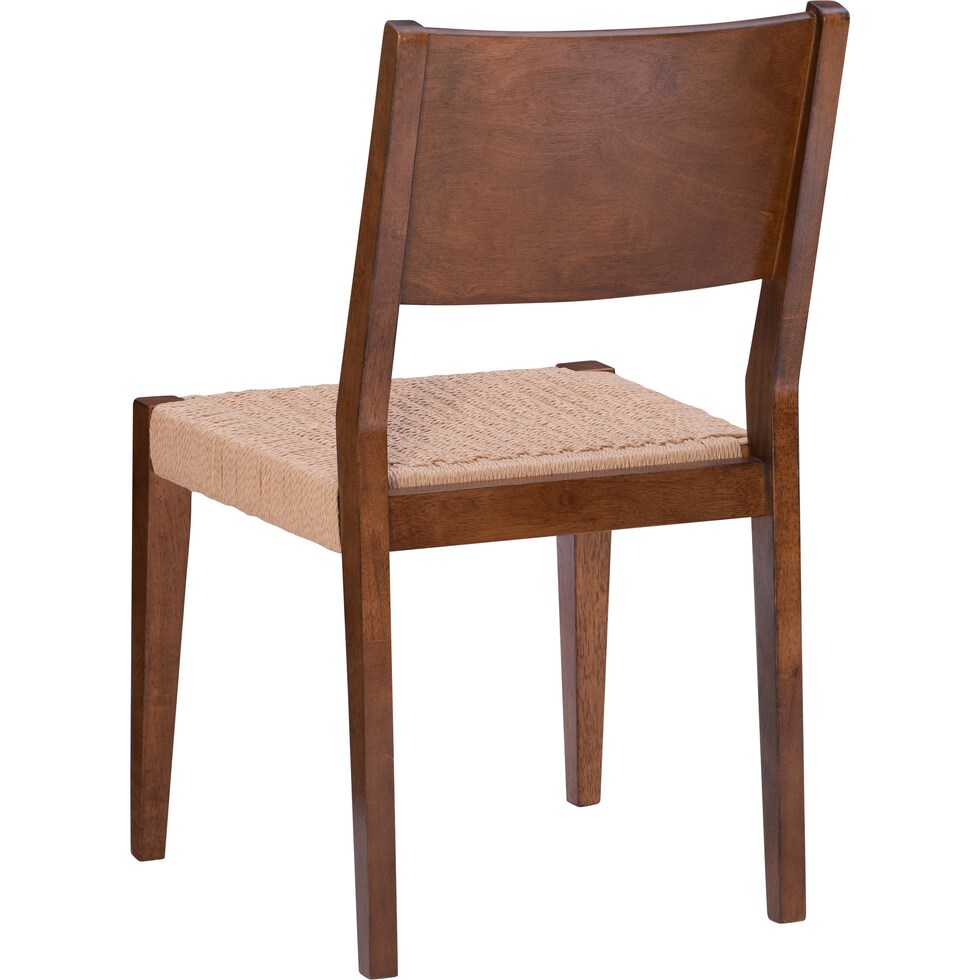 vittorio dark brown chair   