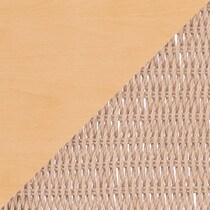 vittorio light brown  pc dining room   