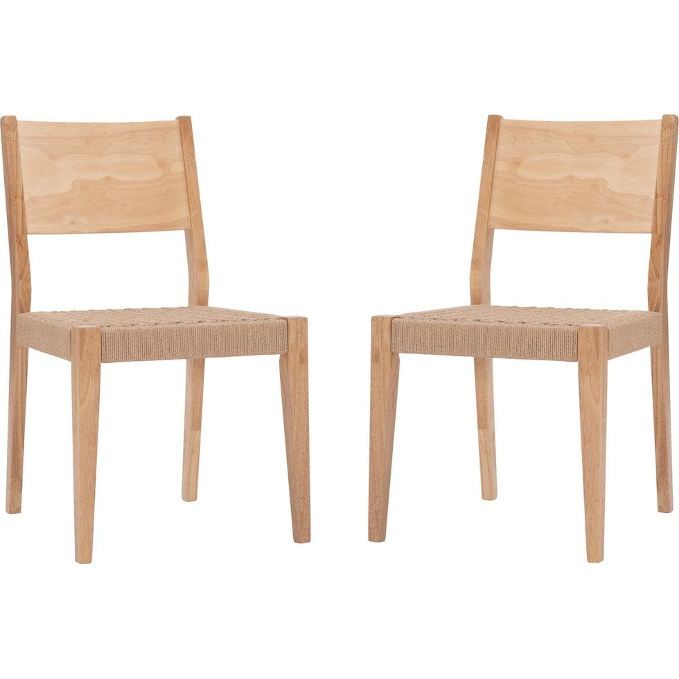 vittorio light brown dining chair   