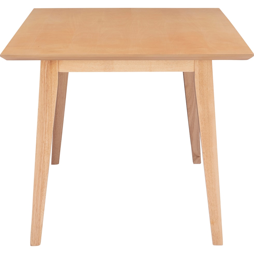 vittorio light brown dining table   