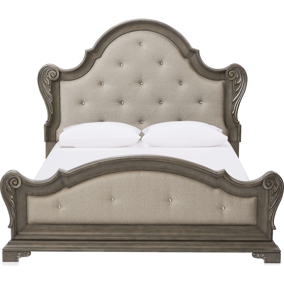 vivian gray king bed   