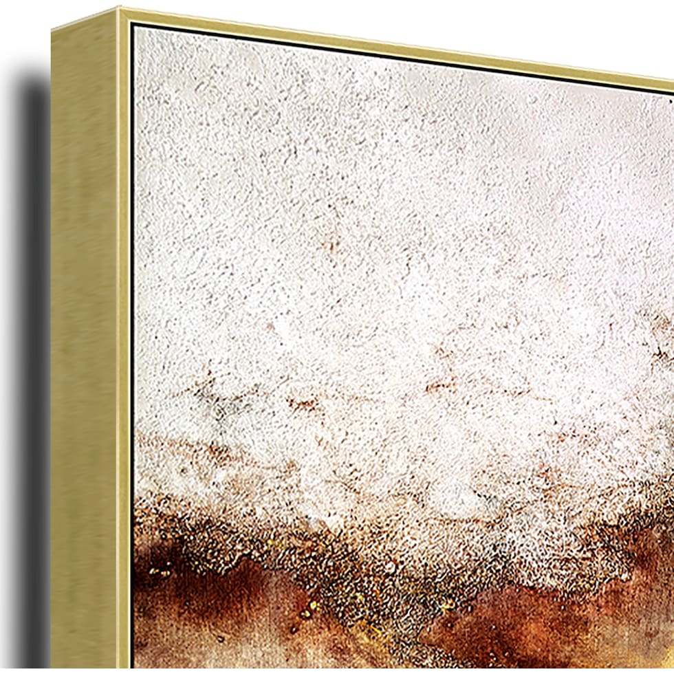 volcanic sympho neutral wall art   