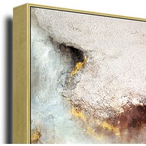 volcanic sympho neutral wall art   