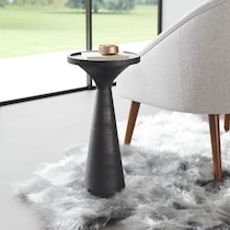 vomacka black side table   