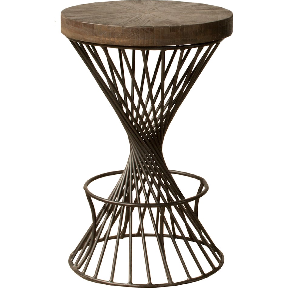 vortex dark brown counter height stool   