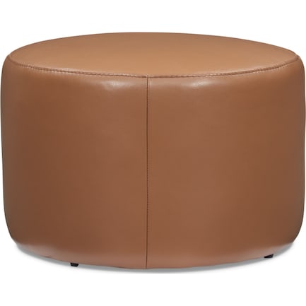 Wade Leather Ottoman