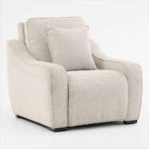 walden white recliner   