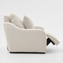 walden white recliner   