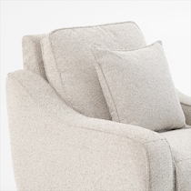 walden white recliner   