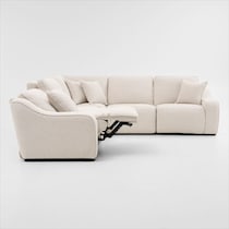 walden white sectional   