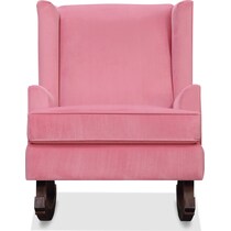 walla pink accent chair   