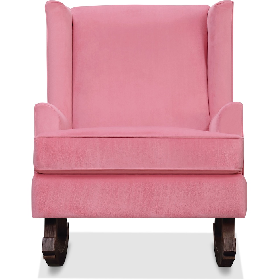 walla pink accent chair   