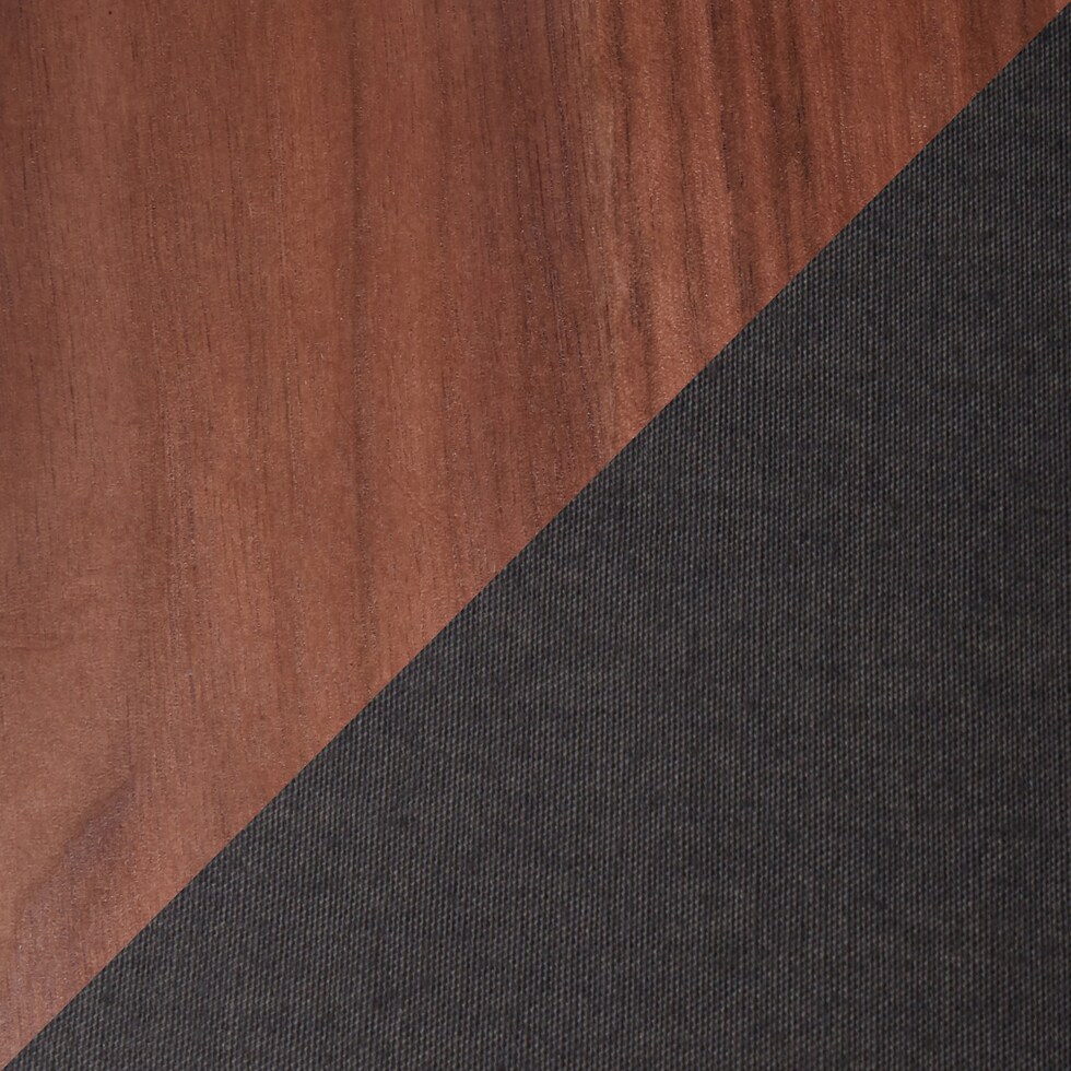 walnut black swatch  