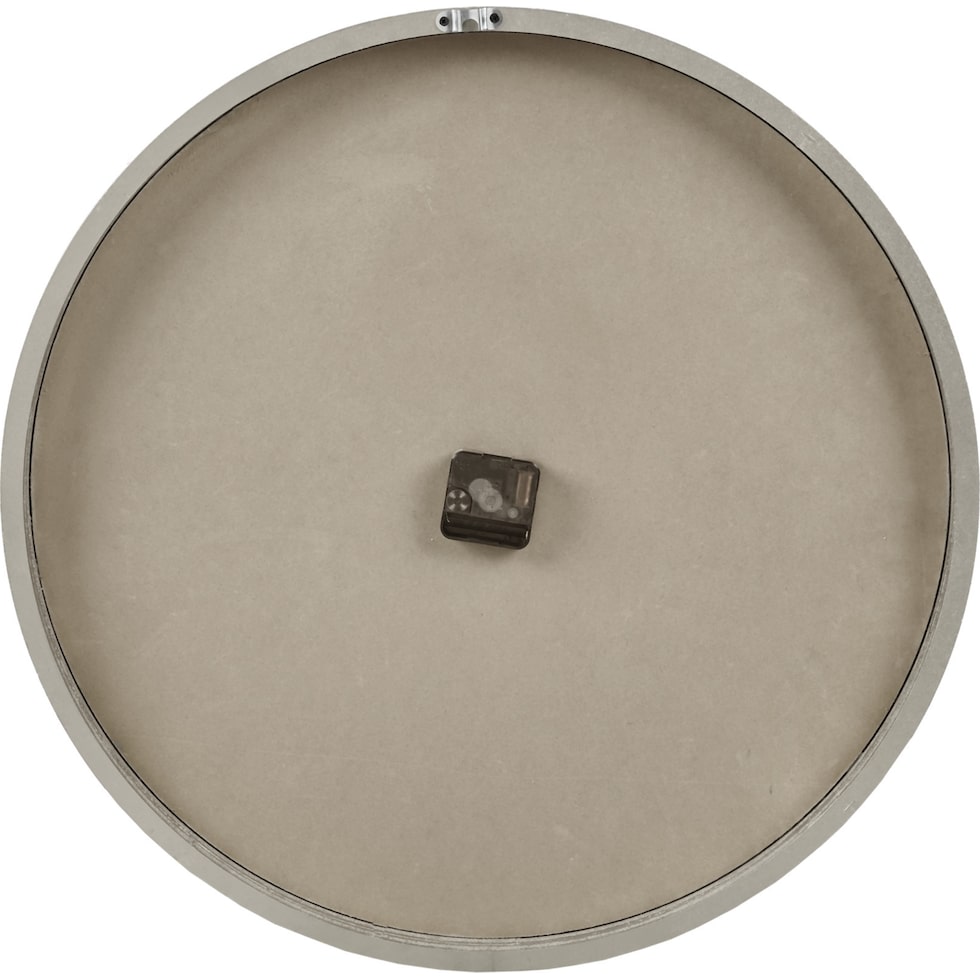walt gray wall clock   