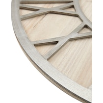 walt gray wall clock   