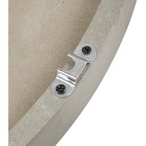 walt gray wall clock   