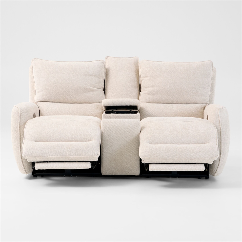 wayne white loveseat   