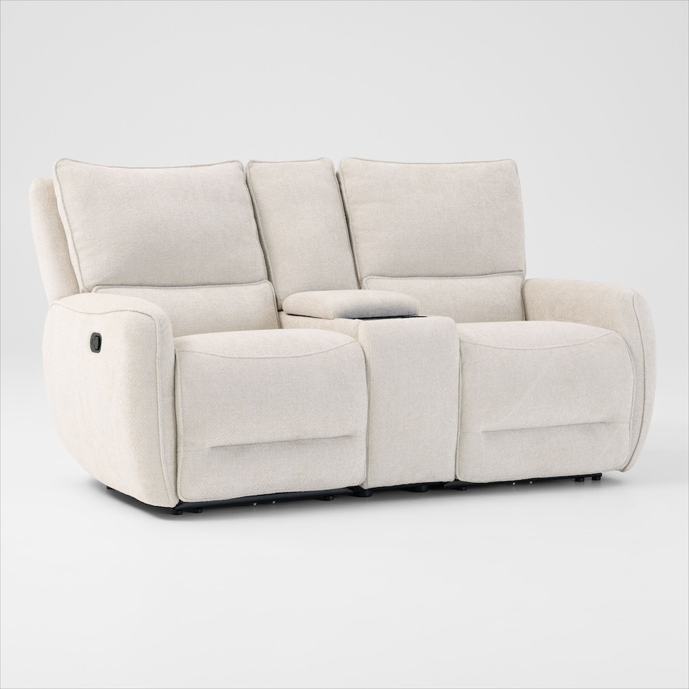 wayne white loveseat   