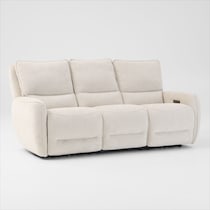 wayne white sofa   