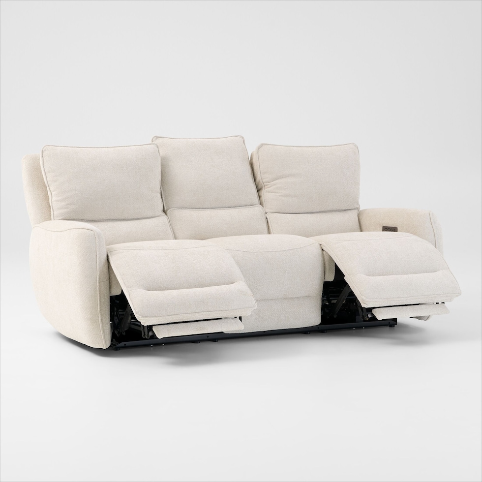 wayne white sofa   