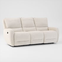 wayne white sofa   