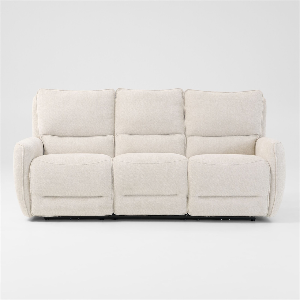 wayne white sofa   